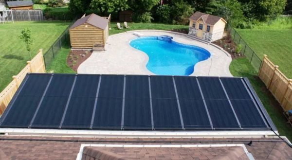 SOLAR THERMAL COLLECTORS TO HEAT SWIMMING POOLS