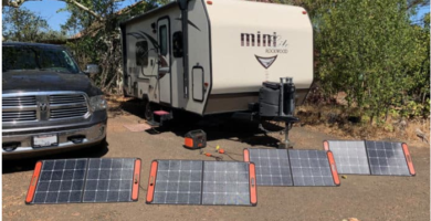 review solar charging panels for rv