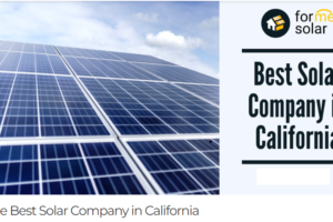 Top Solar Energy Companies in California