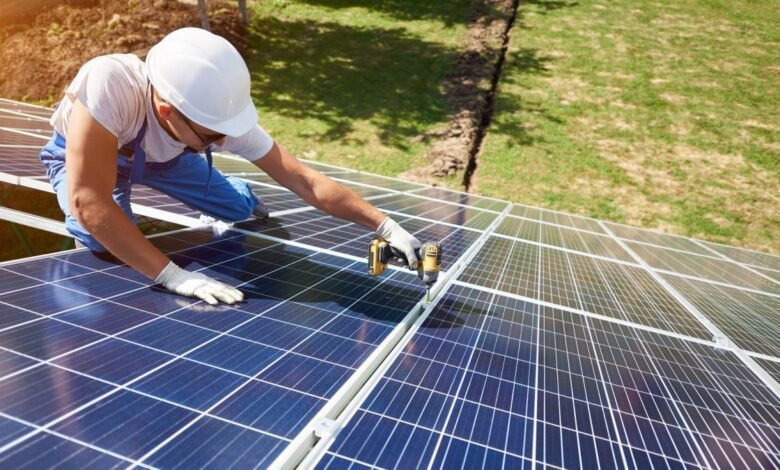 What is the cost per Sq ft for solar panels?