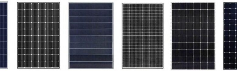 What is the standard size of a solar panel?