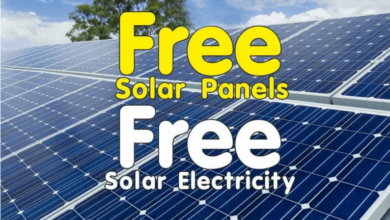 How to get free solar panels from the Govern